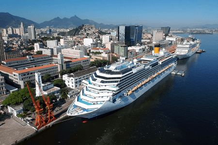 Mais de 380 mil turistas deverão circular pelo Terminal Internacional Pier Mauá