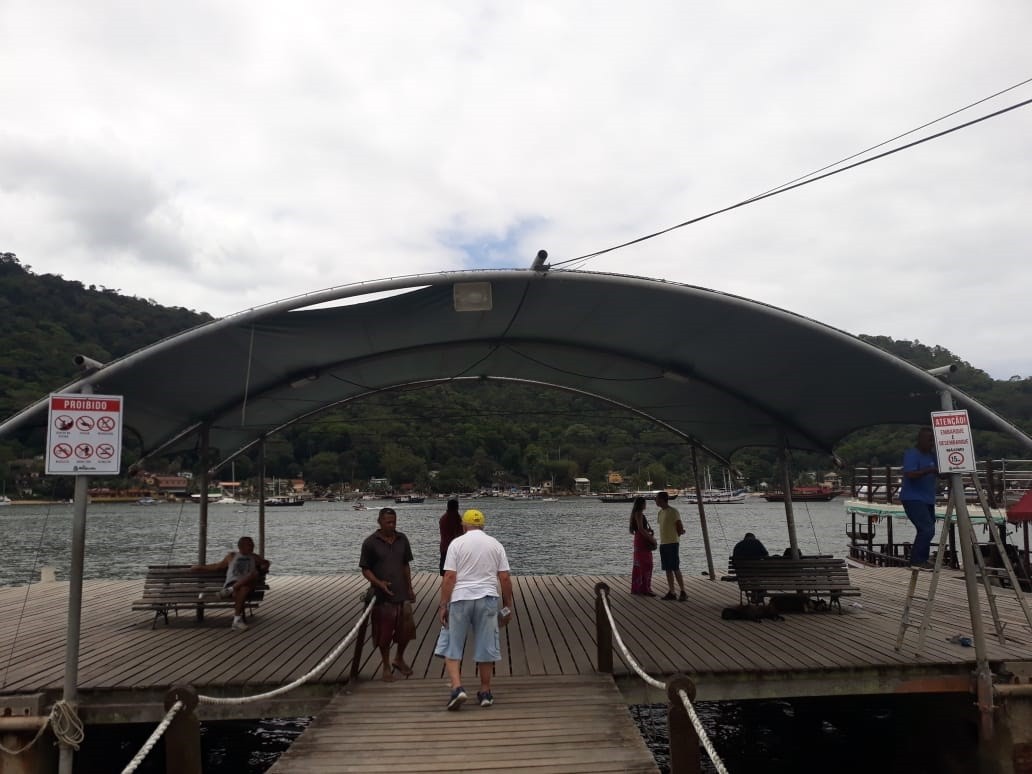 Cais de Itacuruçá foi um dos que receberam placas indicativas e pintura de faixas de segurança