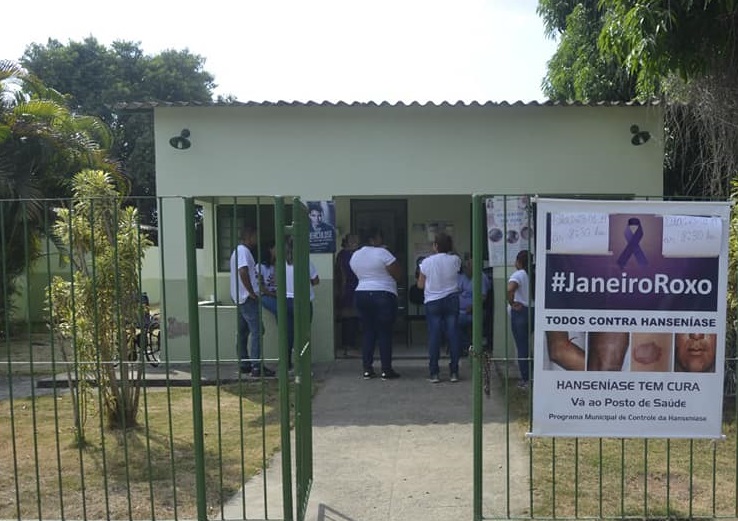 POSTO DE saúde de Seropédica recebeu ação da Campanha Janeiro Roxo