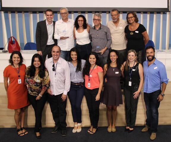 REPRESENTANTES DO Comitê Guandu marcaram presença na sede da Cedae