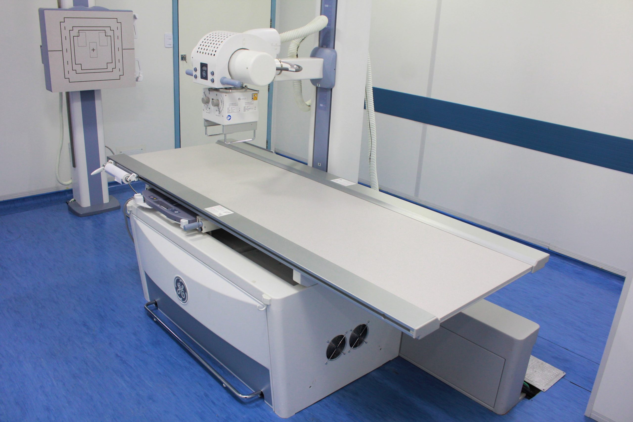 A sala de raio-x do novo centro de diagnóstico começará a funcionar nesta quinta-feira