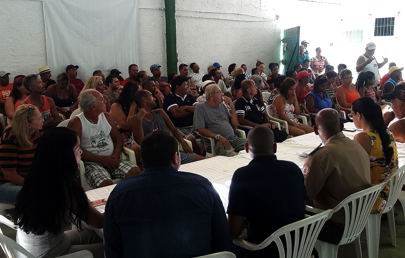 Encontro foi realizado sede da Associação de Moradores e Amigos de Muriqui