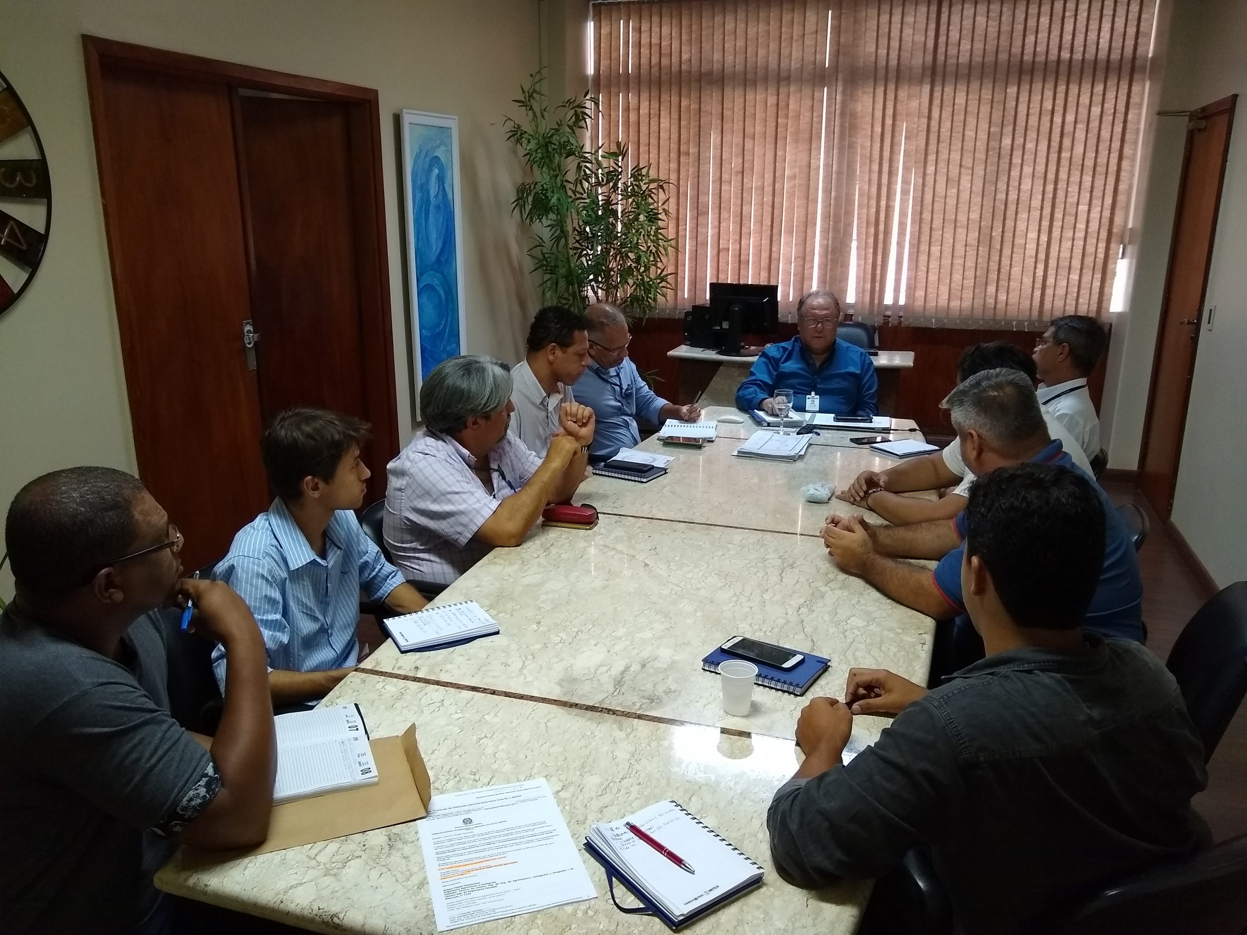 Representantes Secretaria de Agricultura e Pesca buscam parceria para o setor com os órgãos