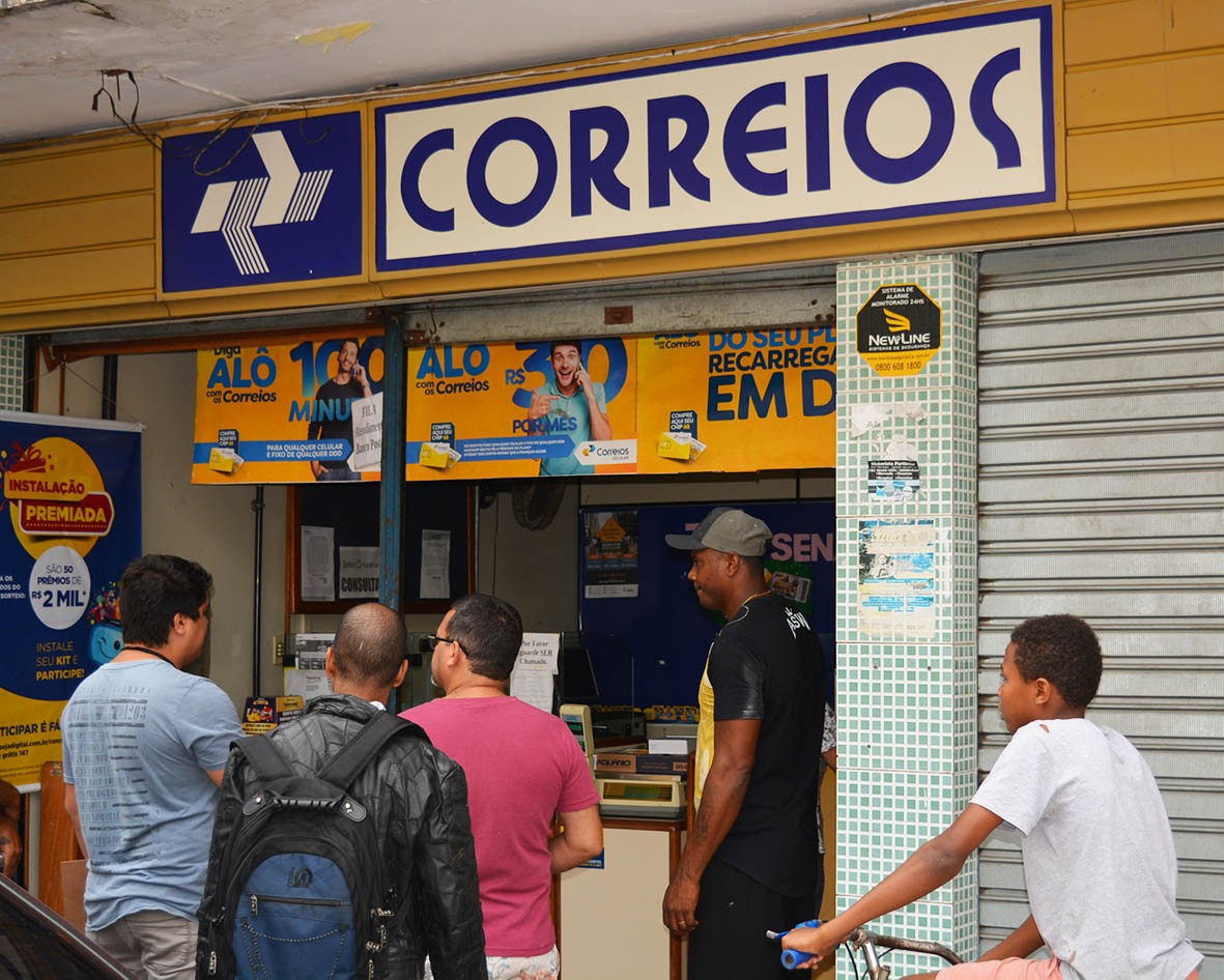 Agência dos Correios de Muriqui que deverá encerrar os trabalhos no distrito, segundo o órgão