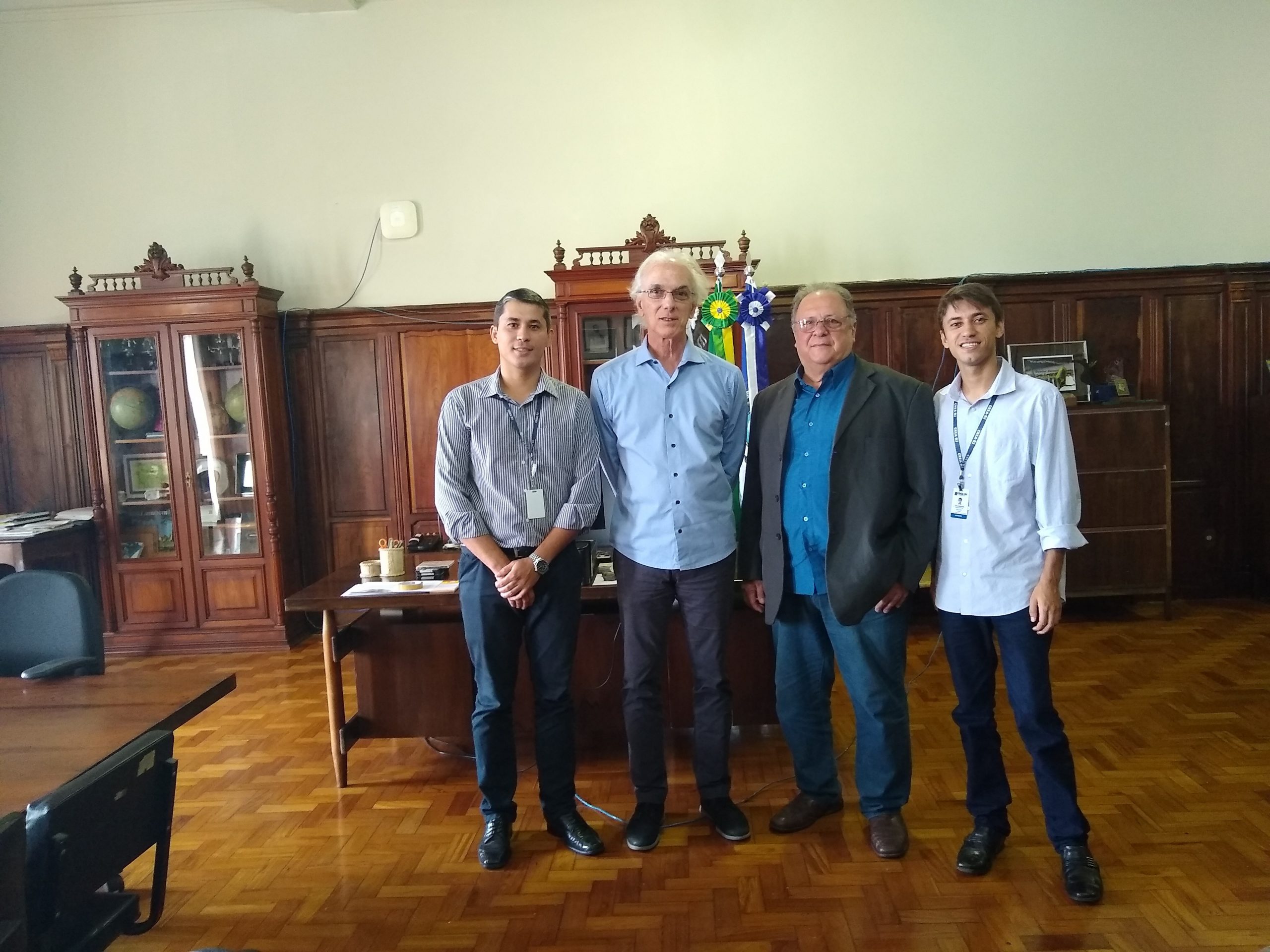 O ENCONTRO com os representantes aconteceu na Universidade Federal Rural do Rio de Janeiro