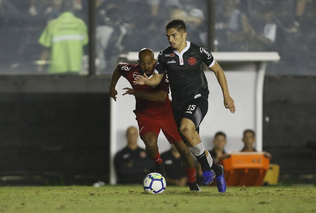 Andrey retornou ao time titular diante do Inter, em São Januário, na noite da última sexta-feira