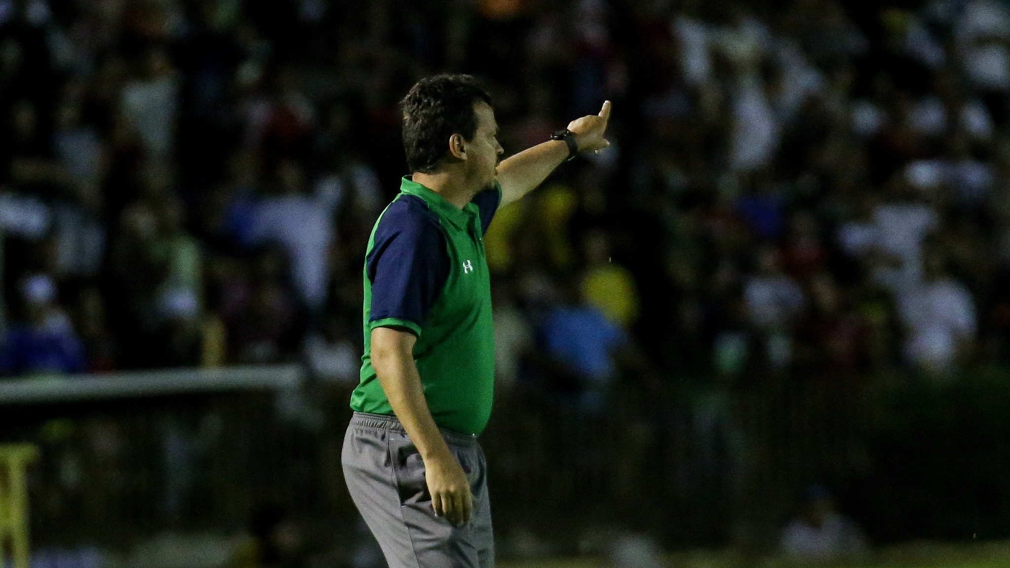 Fernando Diniz gostou bastante do desempenho e da movimentação do time em campo