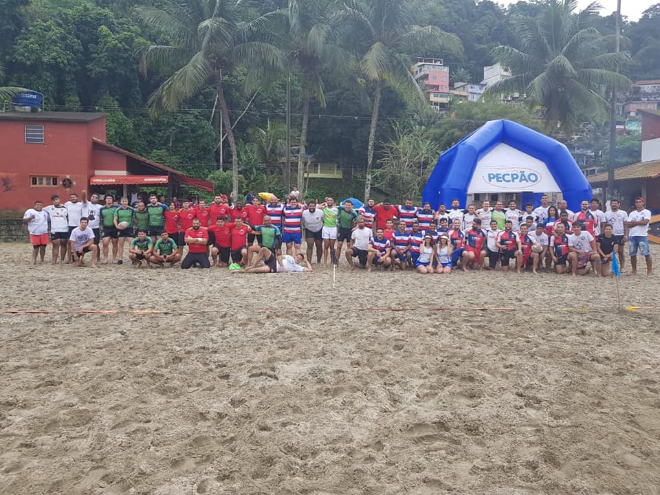 Evento reuniu oito equipes para o torneio em comemoração aos 10 anos do Itaguaí Rugby