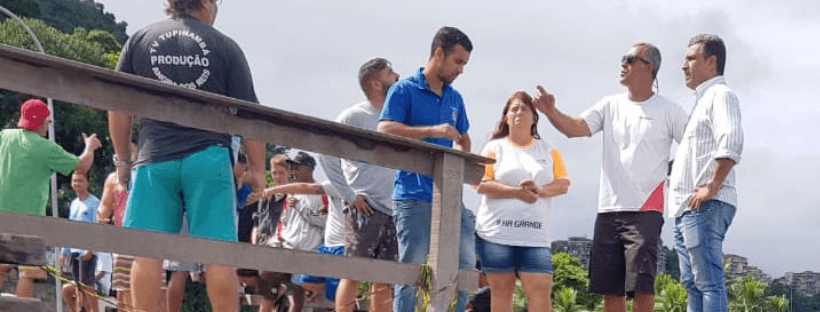 FISCALIZAÇÃO TEVE como objetivo verificar as condições do local