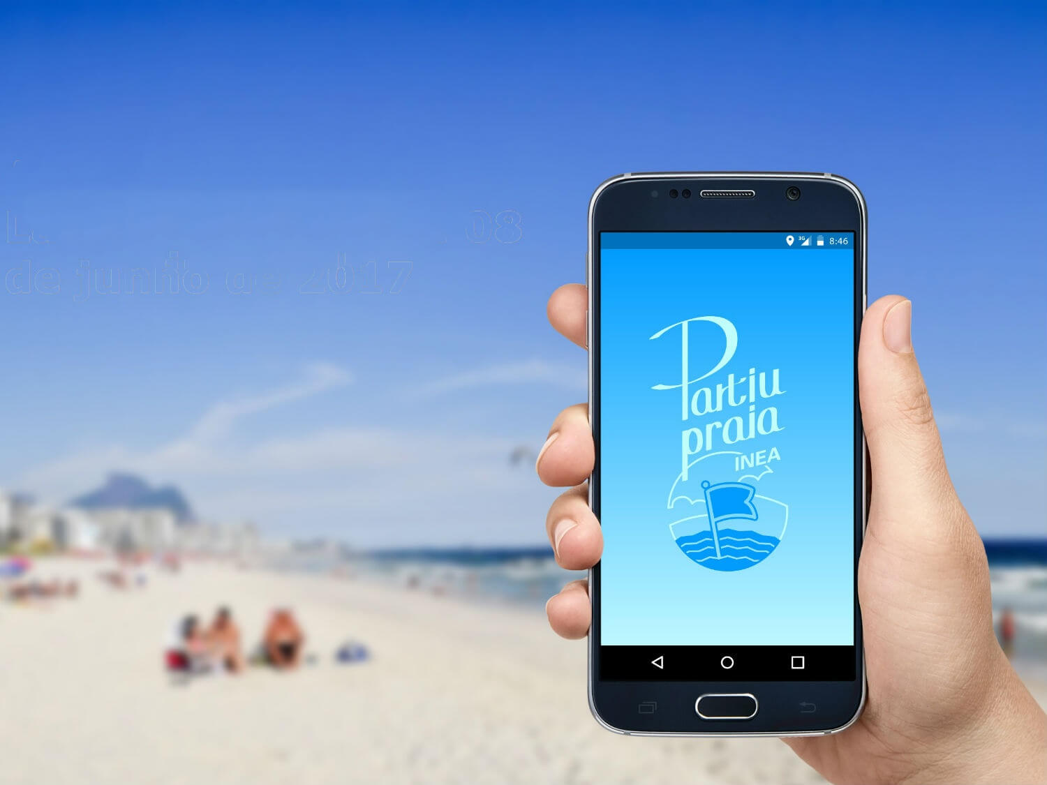 O APLICATIVO oferece acesso a dados meteorológicos