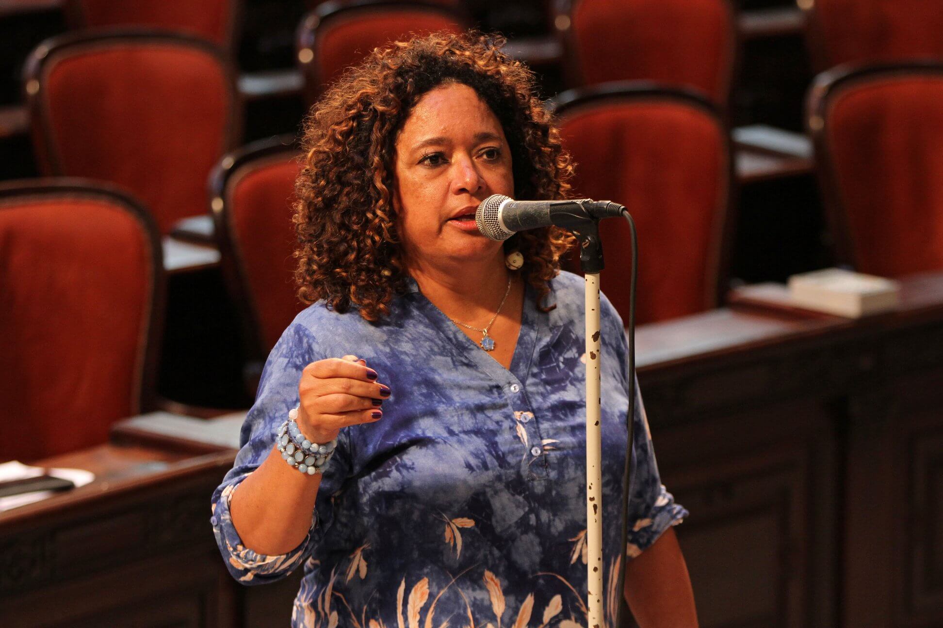 A DEPUTADA Enfermeira Rejane é uma das autoras do projeto de lei sancionado pelo governador