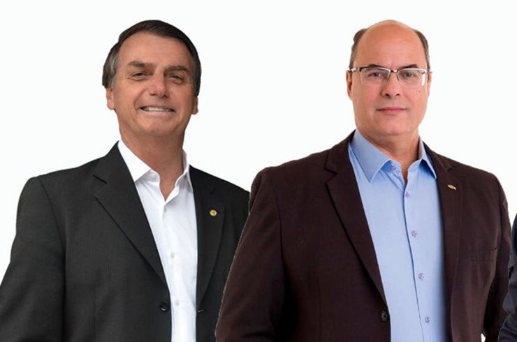 OS ELEITOS Bolsonaro e Witzel tiveram bom desempenho na região