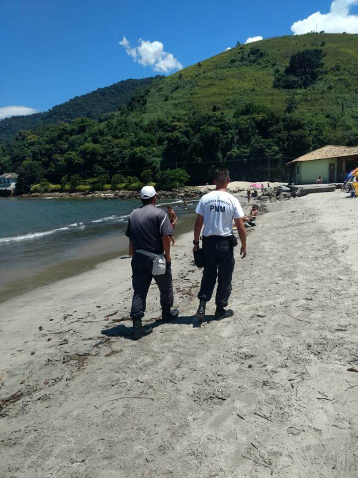 OS AGENTES da Guarda de Mangaratiba vão fiscalizar praias do município durante o carnaval