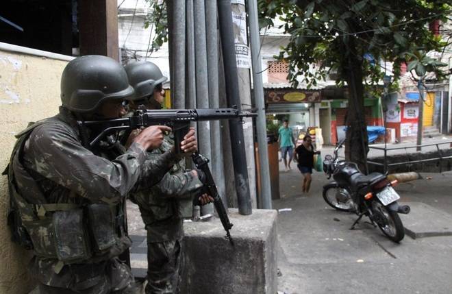 Mesmo com as Forças Armadas , aumenta o numero de tiroteio no Estado do Rio de Janeiro