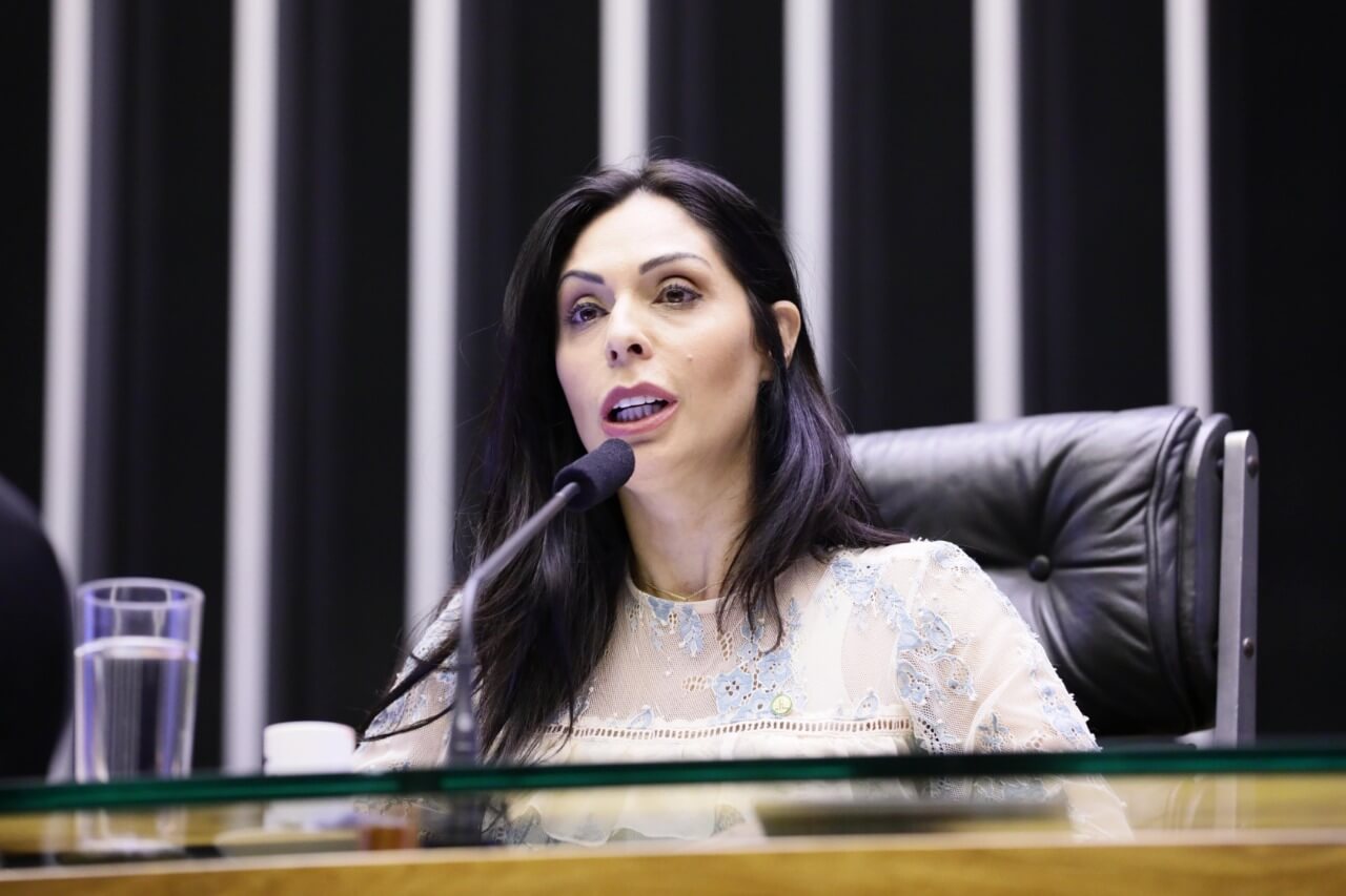 Deputada Geovânia de Sá, que fez a leitura do documento que cria a comissão especial